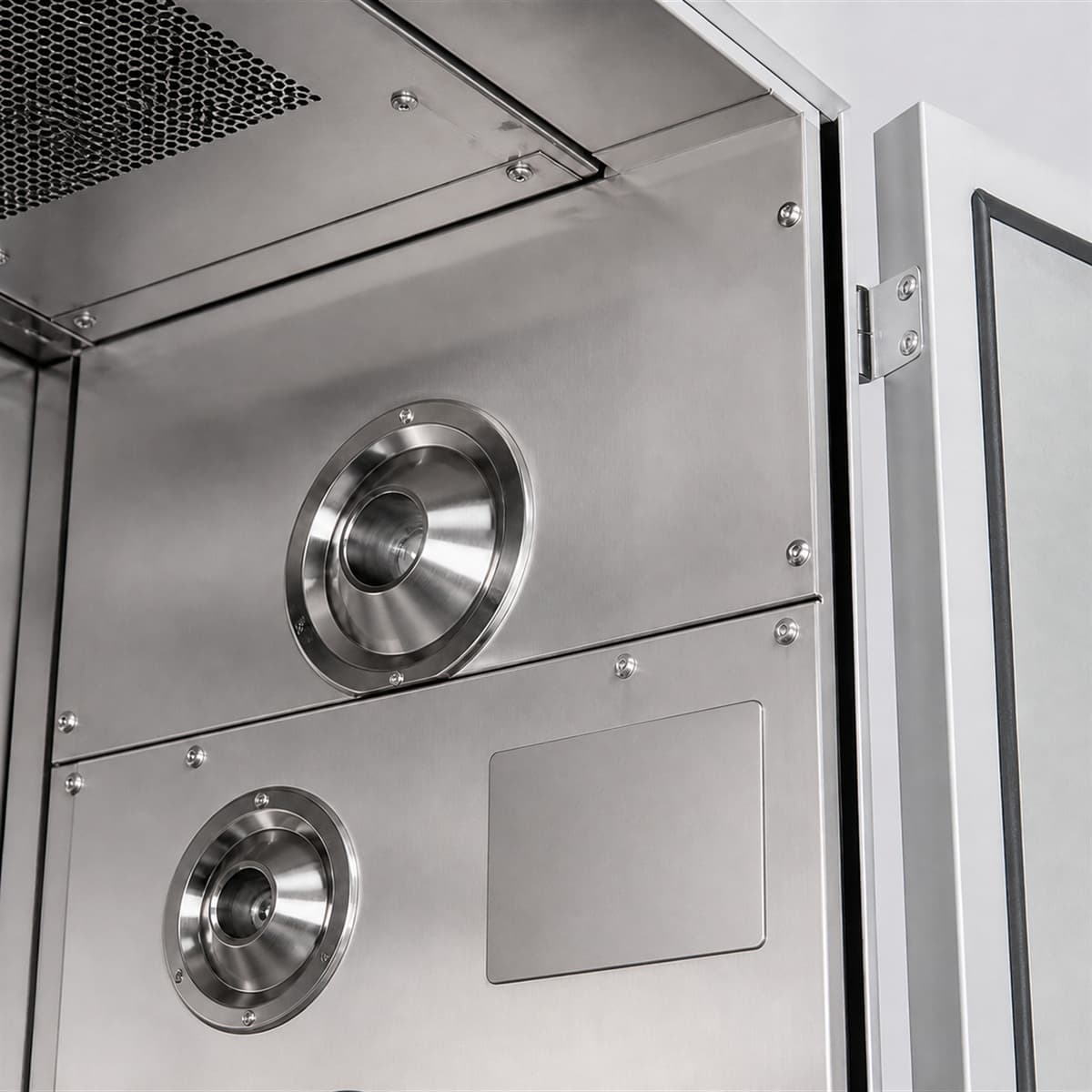 Cleanroom Air Showers & Pass Boxes — internal structure