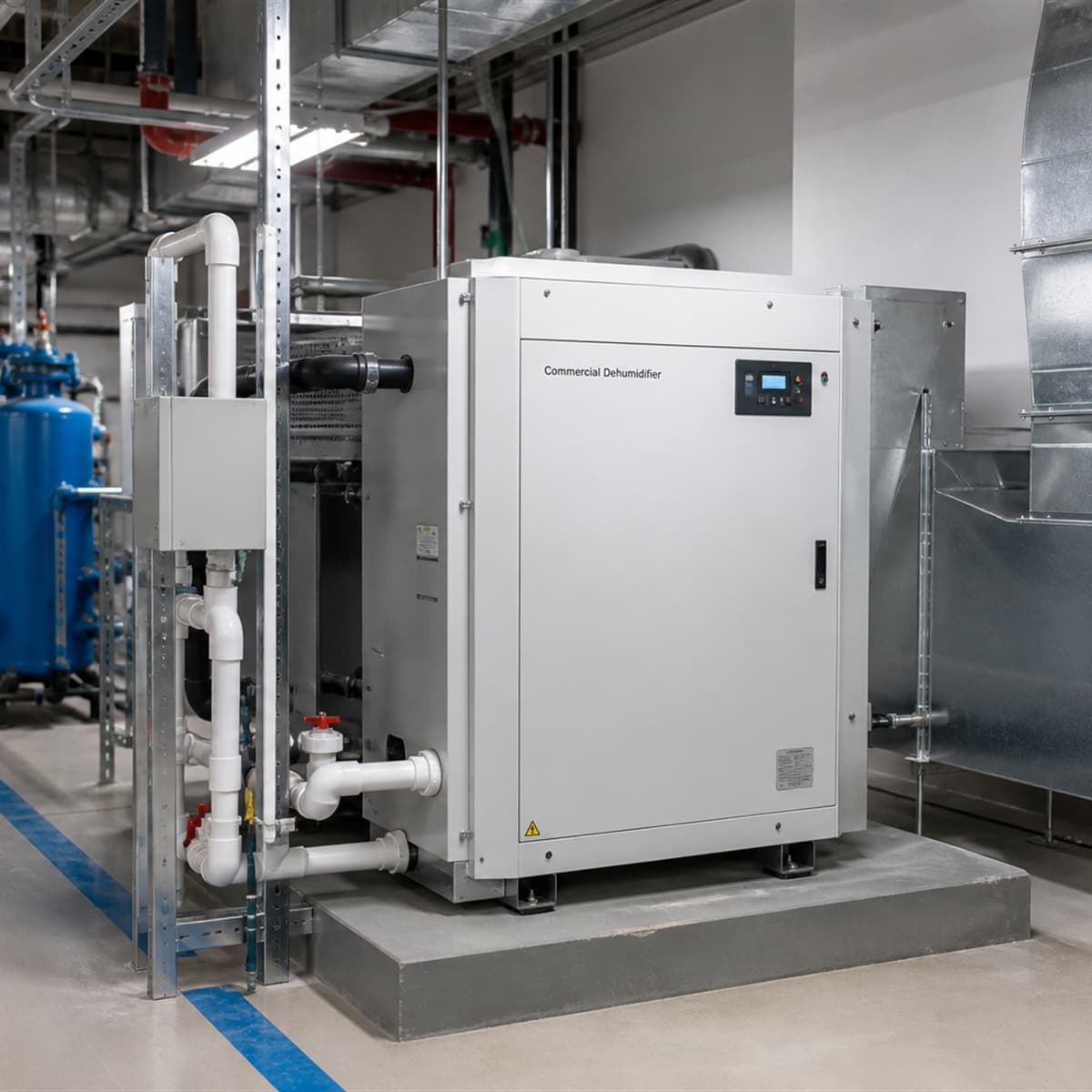 Commercial Dehumidifiers — installation context