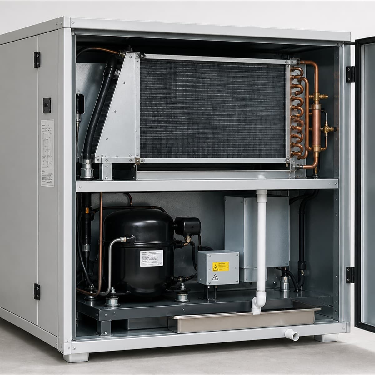 Commercial Dehumidifiers — internal structure