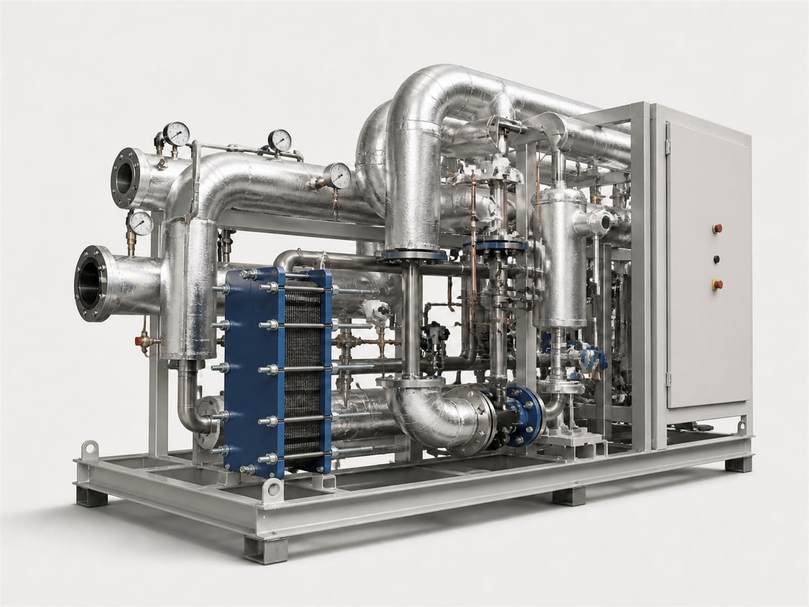 District/Urban Heating Equipment — studio render
