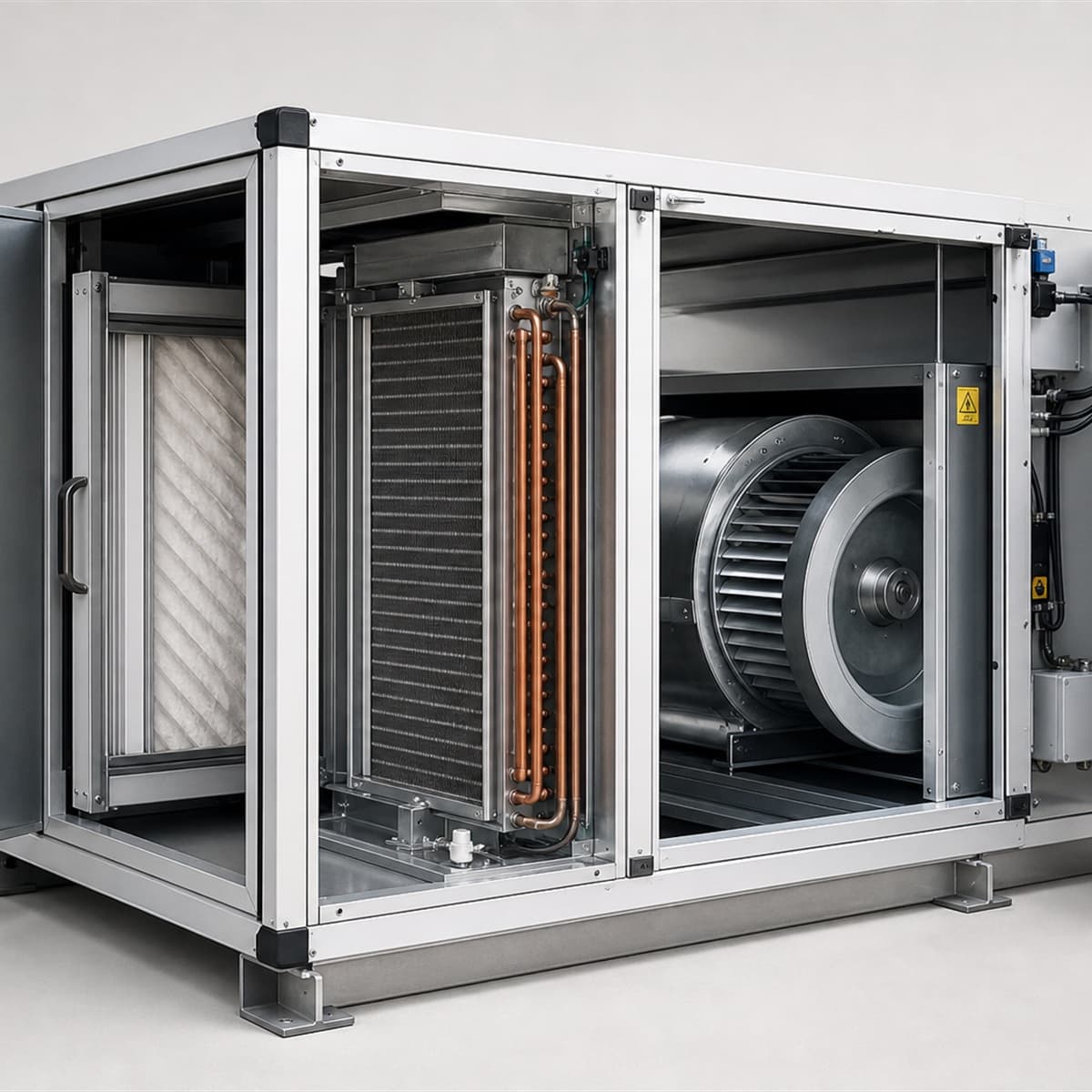 Fan Coil Units (FCU) — internal structure