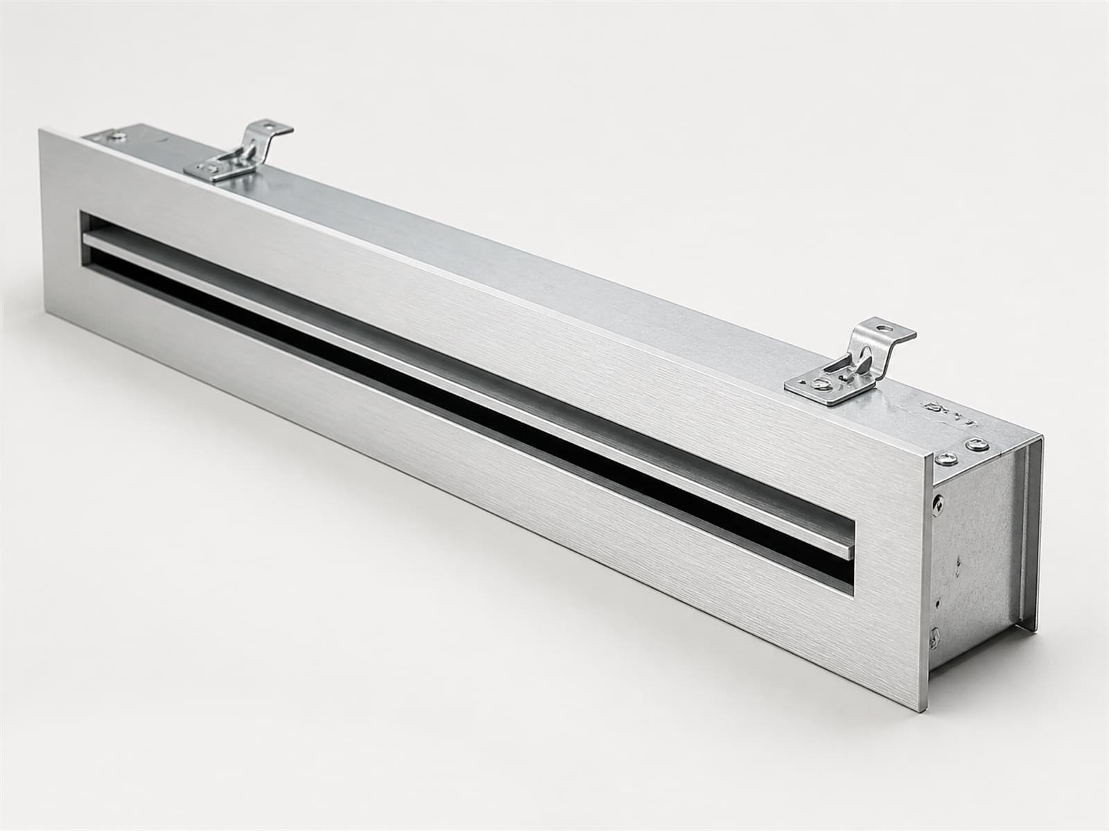 Linear Slot Diffusers — studio render
