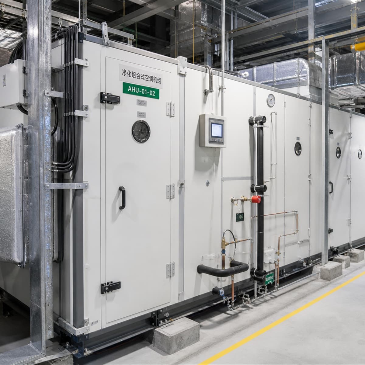 Modular Air Handling Units (AHU) — installation context