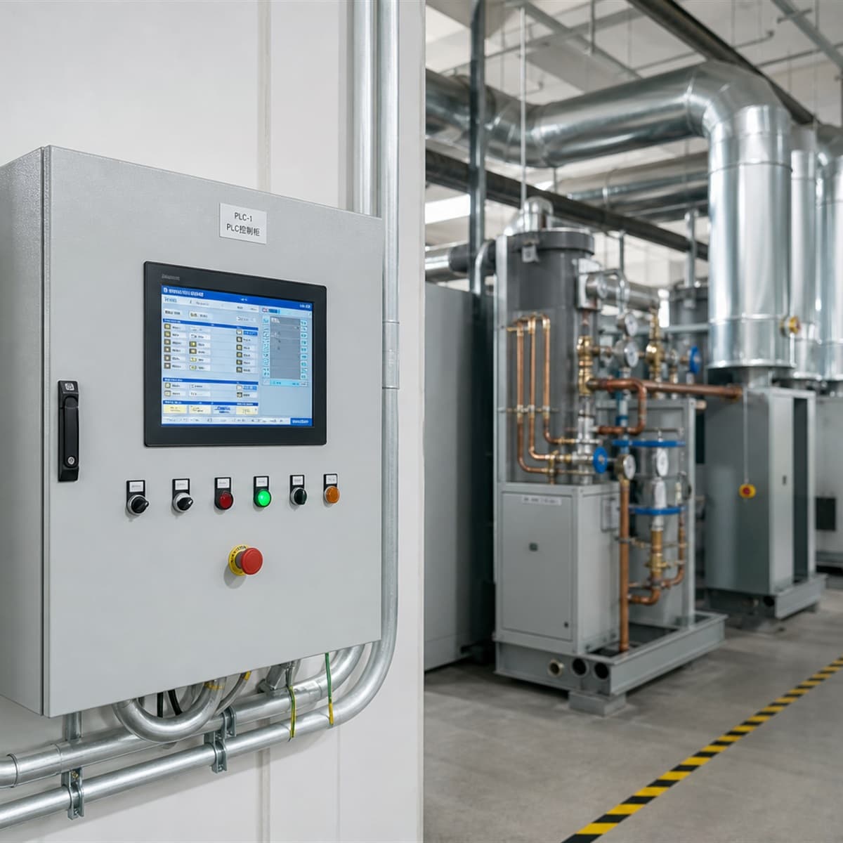 PLC Control Panels — installation context