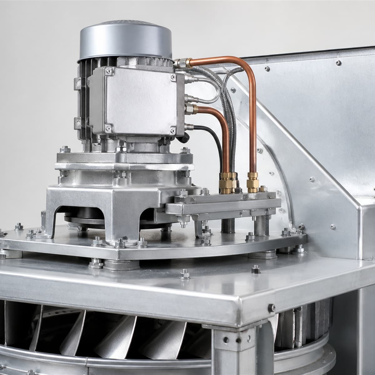 Smoke Extraction Fans (HT300°C/2h) — internal structure