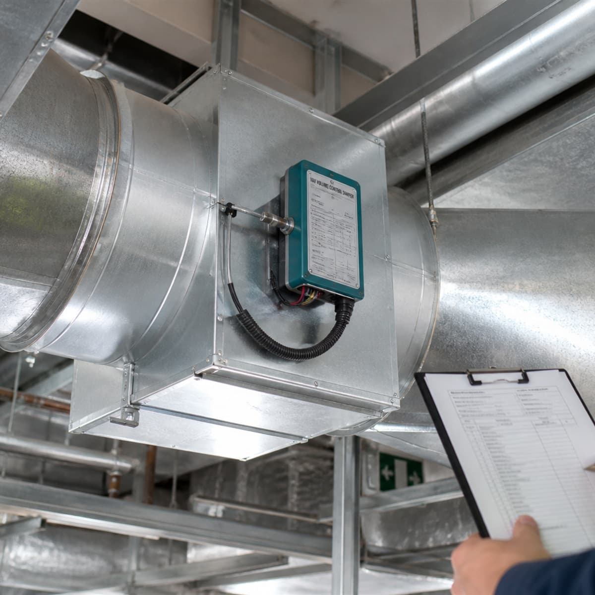 Volume Control Dampers (VCD) — installation context