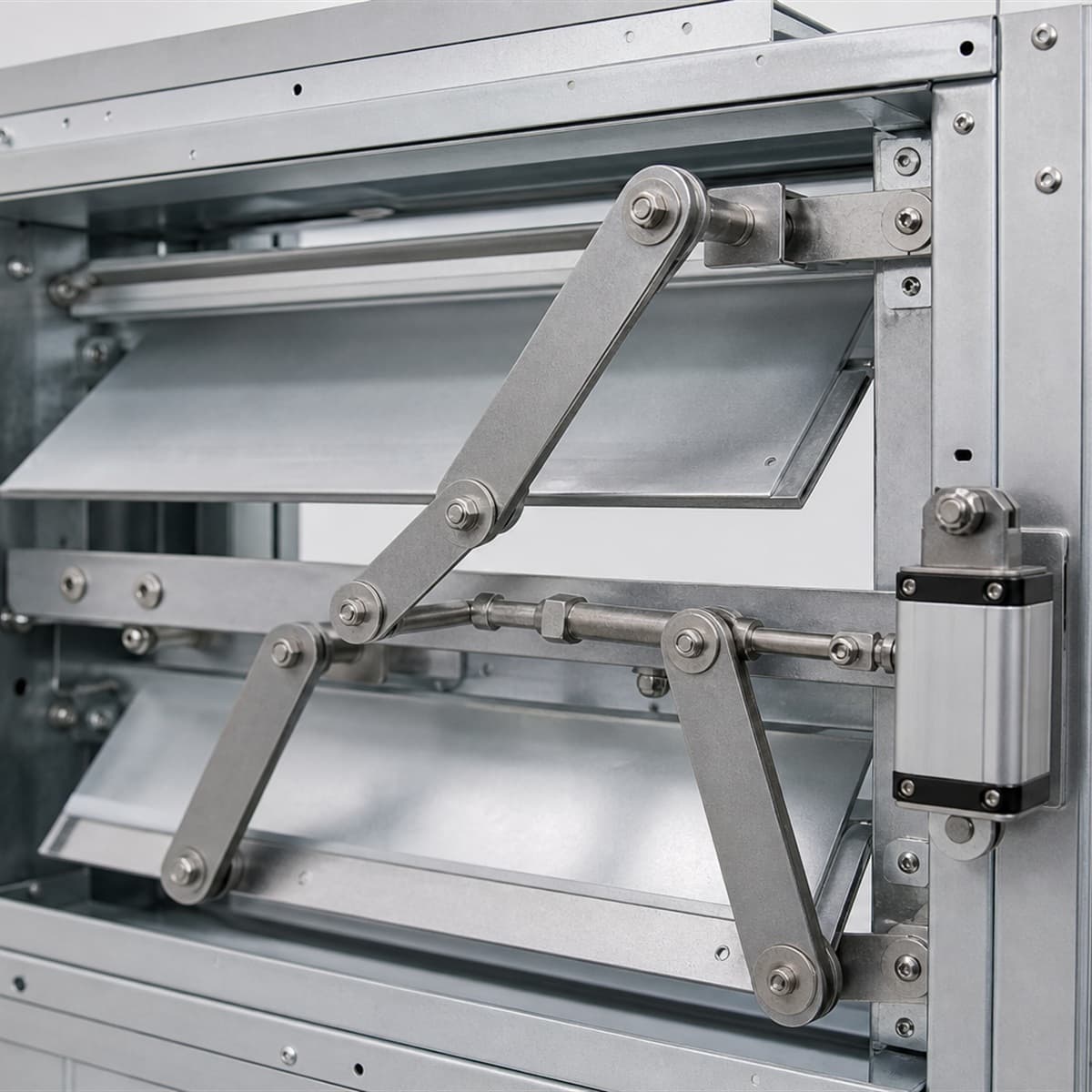 Volume Control Dampers (VCD) — internal structure